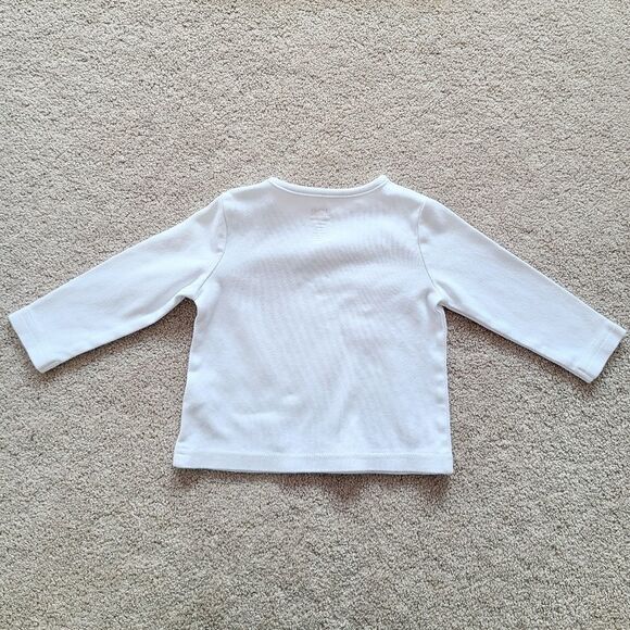 LOT 1 of Baby Girl Long Sleeve Shirts Size Size 6-12 Months - Picture 12 of 16
